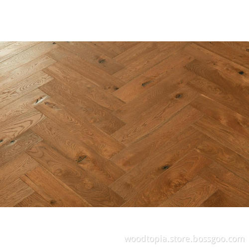 high quality oak herringbone flooring customized